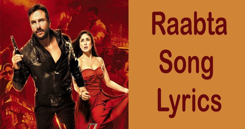 राबता Raabta Lyrics in Hindi, English – Agent Vindo Raabta Lyrics in Hindi