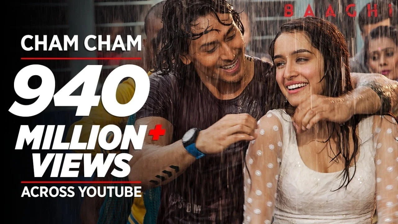 छम छम Cham Cham Lyrics in Hindi, English (Baaghi) | Monali Thakur, Meet Bros Cham cham lyrics in hindi