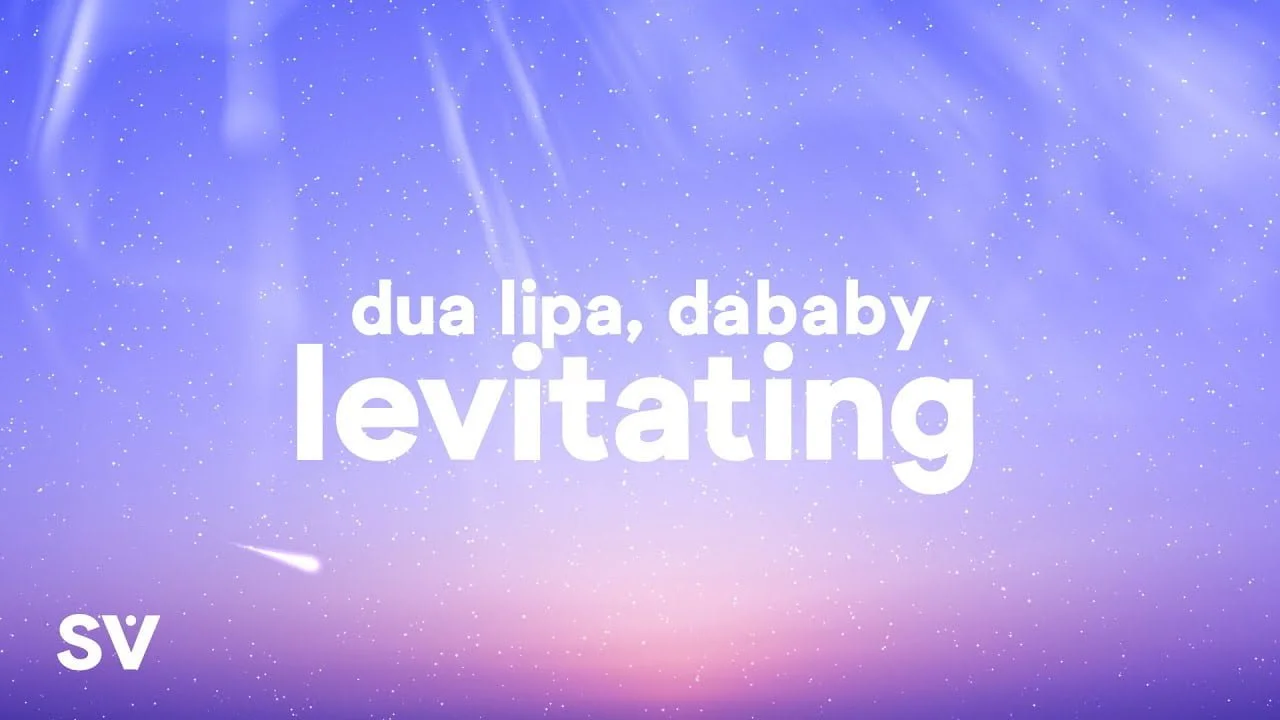 Dua Lipa Levitating Lyrics in English Feat. DaBaby Dua Lipa Levitating Lyrics