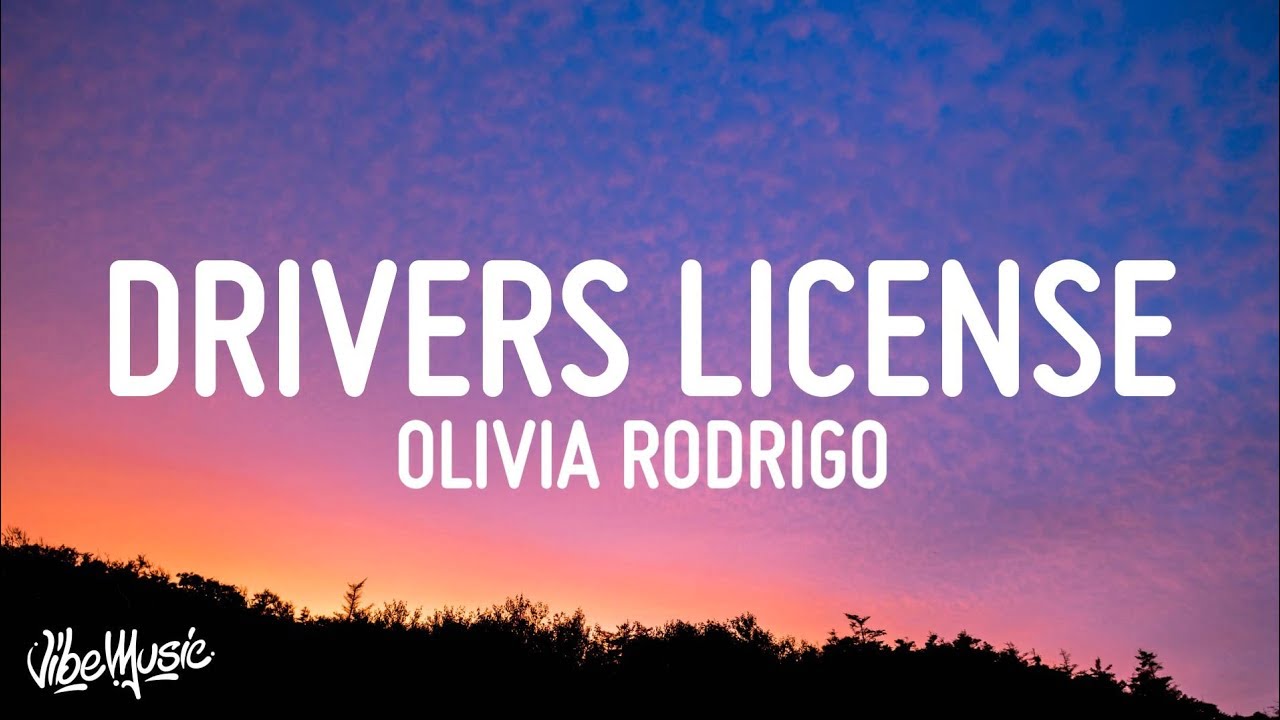 Olivia Rodrigo Drivers License Lyrics in English, Spanish drivers license lyrics olivia rodrigo