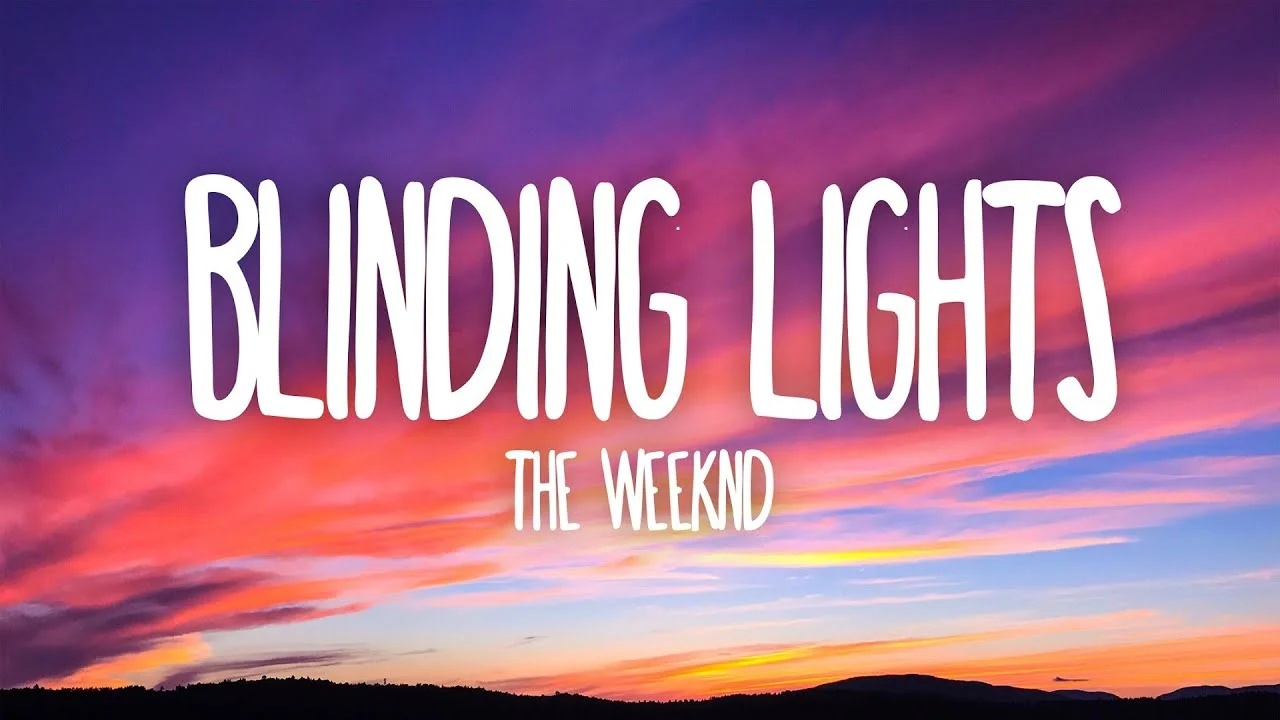 The Weeknd Blinding Lights Lyrics in English 2019 blinding lights lyrics the weeknd