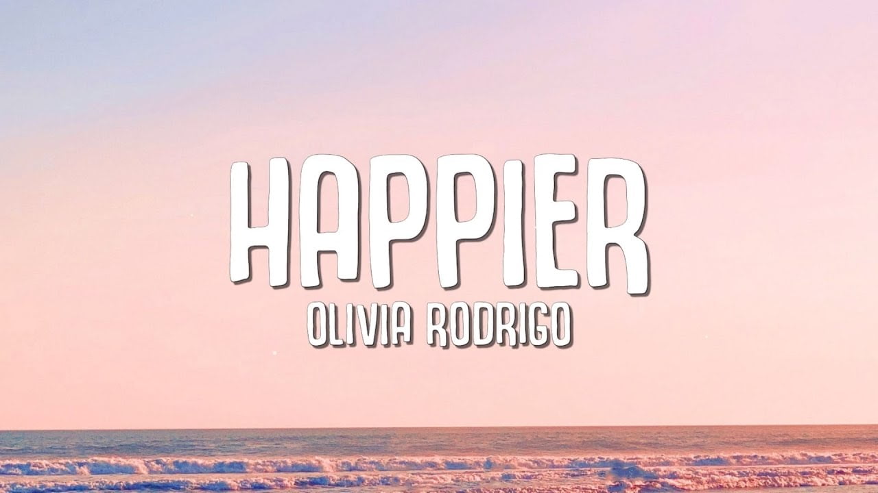 Olivia Rodrigo Happier Lyrics In English 2021 Qzlyrics