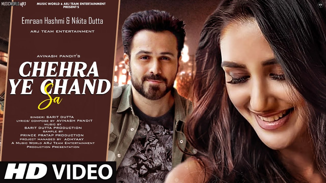 Chehra Ye Chand Sa Lyrics | Sarit Dutta | Avinash Pandit chehra ye chand sa lyrics