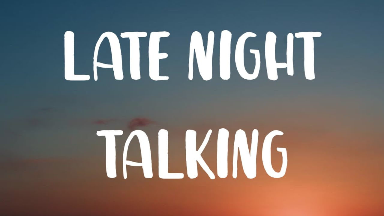 Late Night Talking Lyrics – Harry Styles late night talking lyrics
