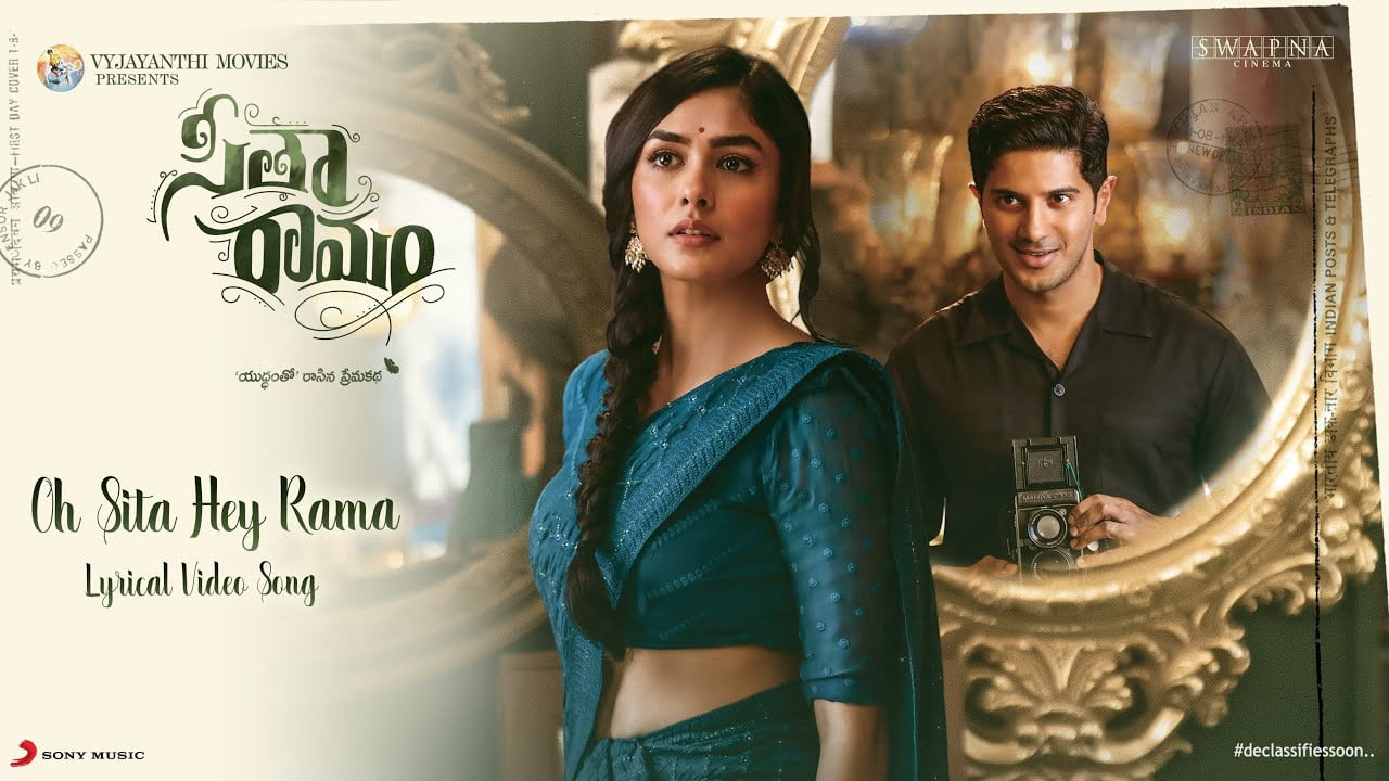 Oh Sita Hey Rama Lyrics – Sita Ramam | SPB Charan oh sita hey rama lyrics