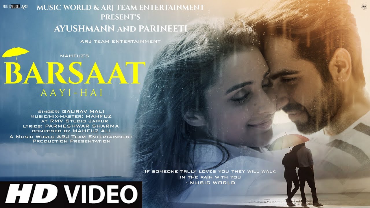 Barsaat Aayi Hai Lyrics – Gaurav Mali barsaat aayi hai lyrics