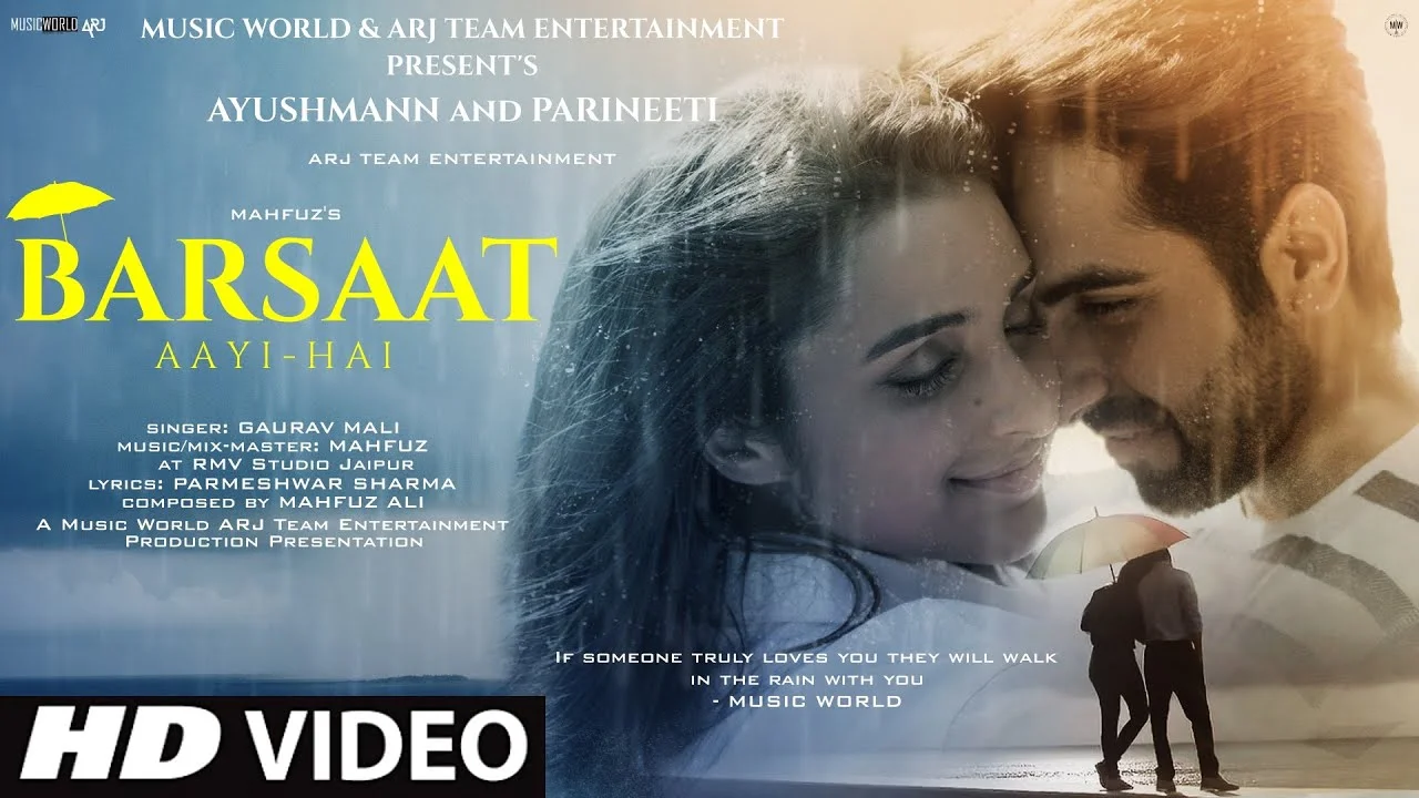 Barsaat Aayi Hai Lyrics – Gaurav Mali barsaat aayi hai lyrics