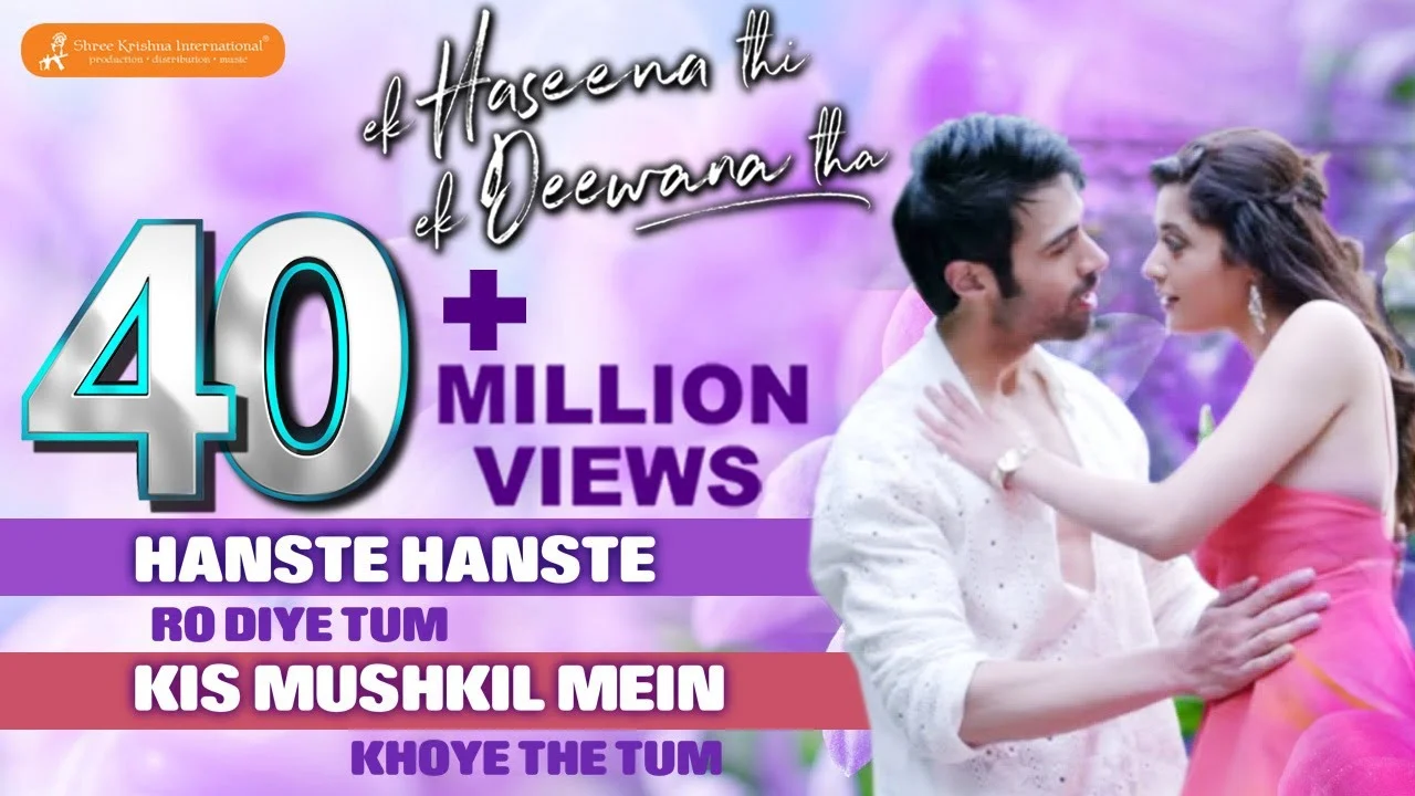 Hanste Hanste Lyrics – Yasser Desai | Palak Muchhal hanste hanste lyrics
