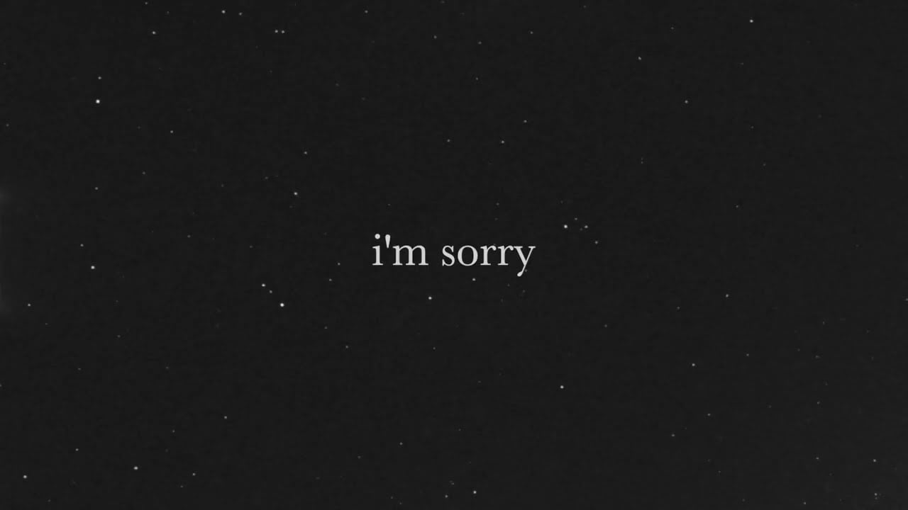 I'm sorry Lyrics – Joshua Bassett i'm sorry lyrics